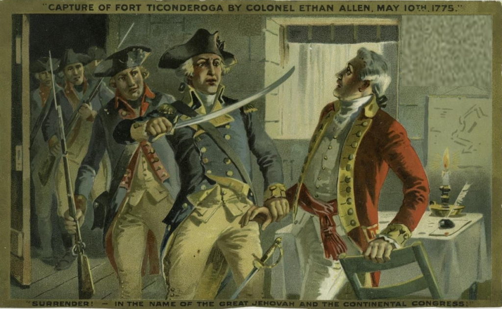 The Green Mountain Boys Who Overpowered a Fort Men Of The West