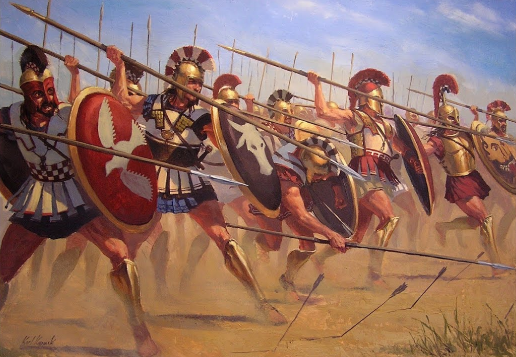The Battle of Marathon  B C 490 Men Of The West